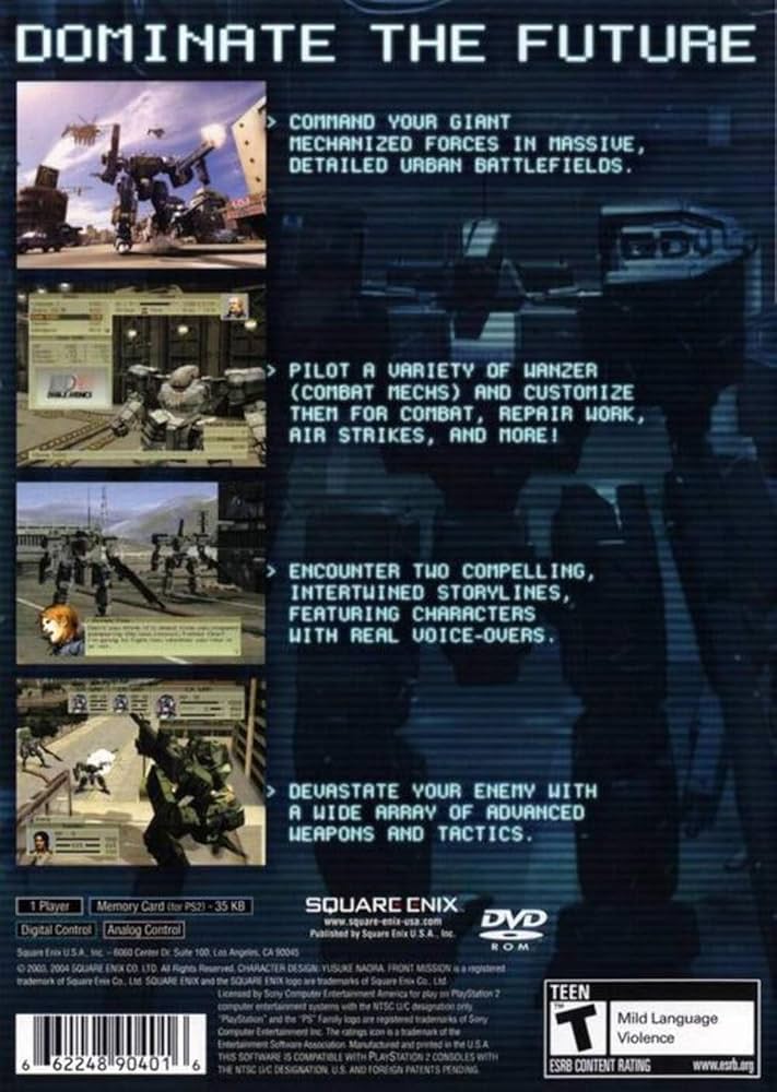 その他 FRONT MISSION ONLINE Front Mission Online – Hardcore Gaming 101